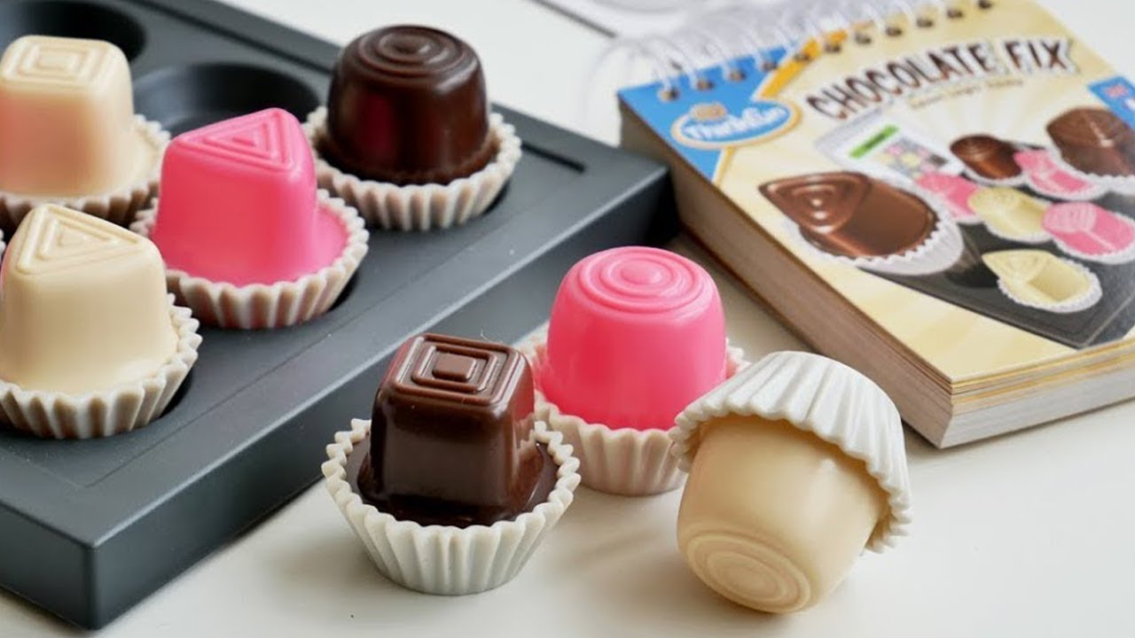 Bộ đồ chơi giáo dục thông minh Thinkfun sắp xếp Socola Chocolate Fix, phát triển khả năng tưởng tượng, nhựa an toàn cho sức khỏe - 1530