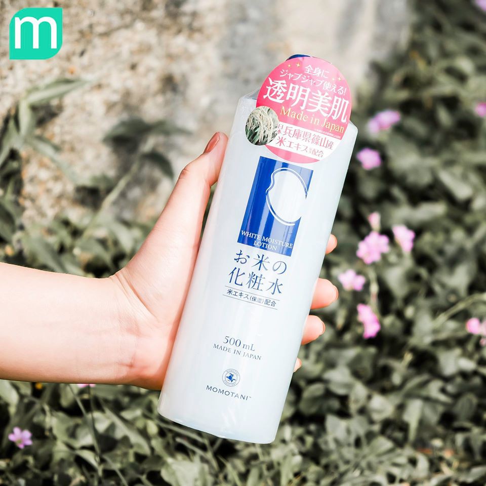 Nước Hoa Hồng Momotani White Moisture Lotion