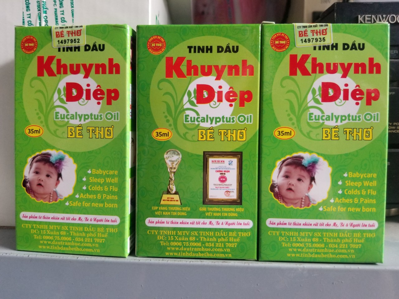 Dầu khuynh diệp bé thơ chai 35ml