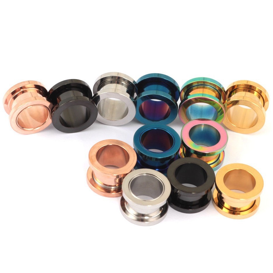Khuyên nong tai size 22mm màu Đen