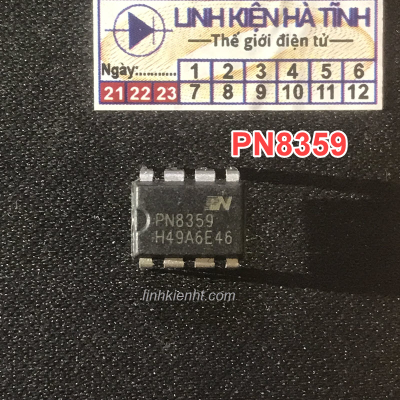 Ic nguồn xung pwm pn8359 8359 dip-8 mới