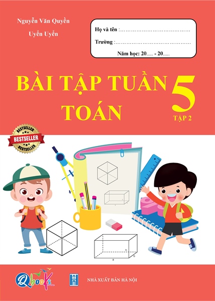 Bài tập tuần toán 5 tập 2