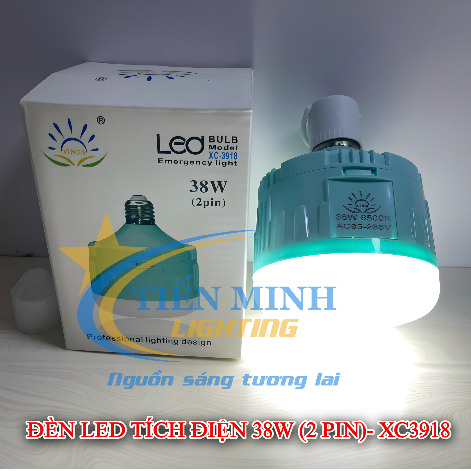 Đèn led tích điện cao cấp 68w - xc3928 hoặc 38w - xc3918