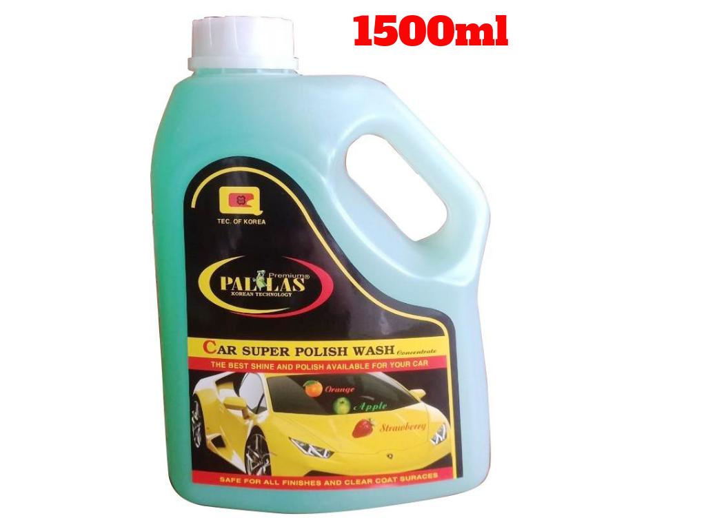 Dung dịch rửa xe siêu bóng tạo bọt pallas 1500ml
