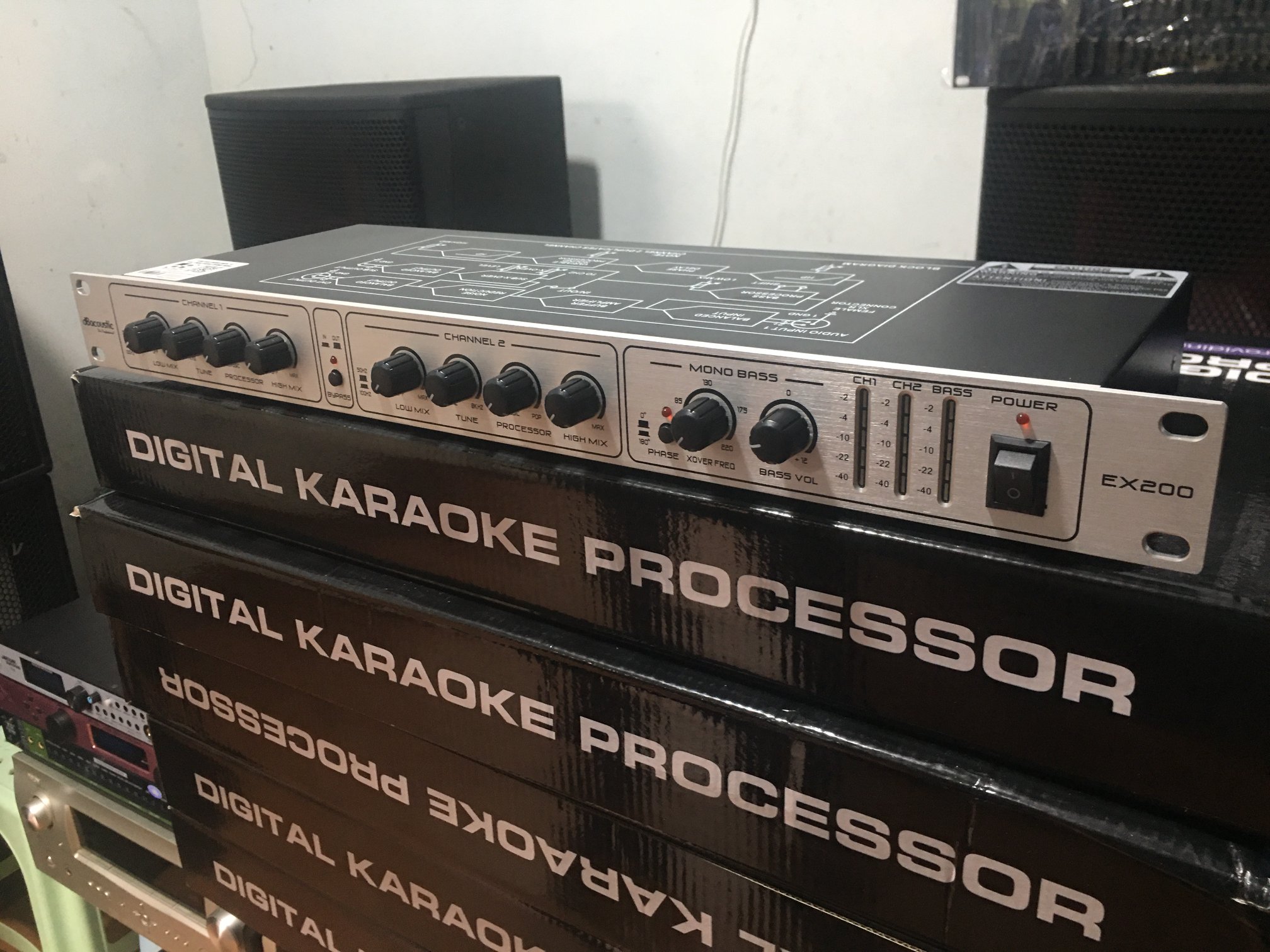 [HCM]Máy nâng tiếng dBacoustic EX200