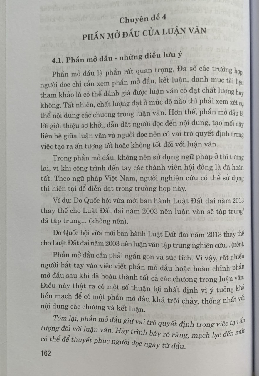 Để Hoàn Thành Tốt Luận Văn Ngành Luật (tái bản lần thứ sáu, có sửa chữa, bổ sung)
