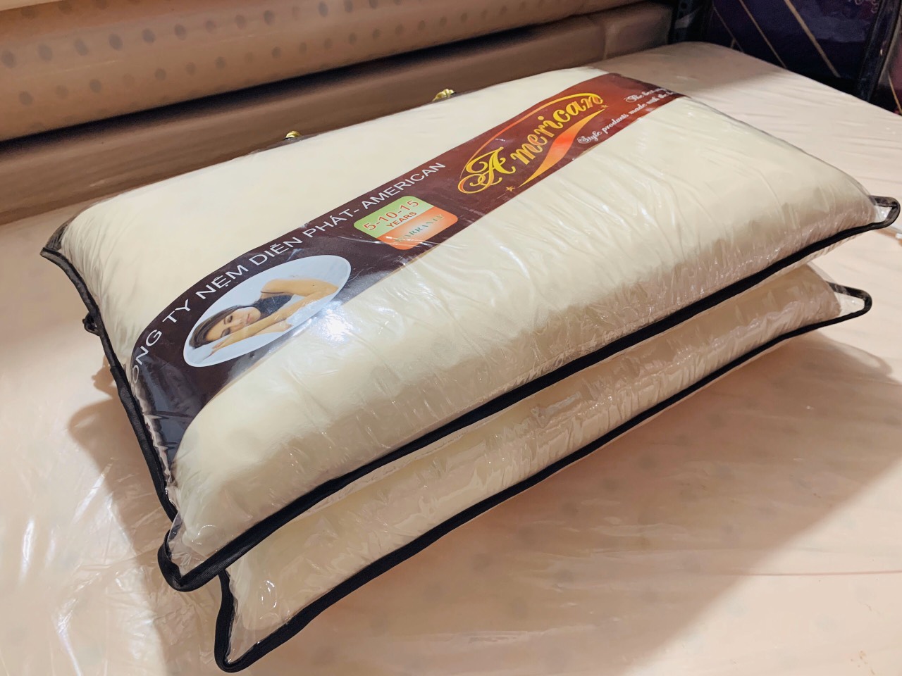 [HCM]Gối cao su non 50x70