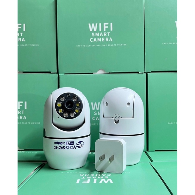 CAMERA IP YOOSEE 360, QUAN SÁT RÕ NGÀY VÀ ĐÊM, Camera IP không dây Yoosee HK212 quay ngày đêm cắm điện trực tiếp tích hợp đèn LED – Hàng Chính Hãng