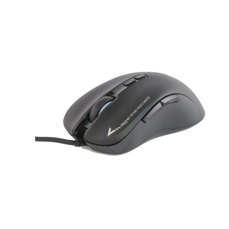 Chuột máy tính có dây Gaming LED Fuhlen G90 - USB/2000Dpi/7 nút/ Màu đen - Bảo hành 24 tháng - Hàng Chính Hãng Safety Mart Official