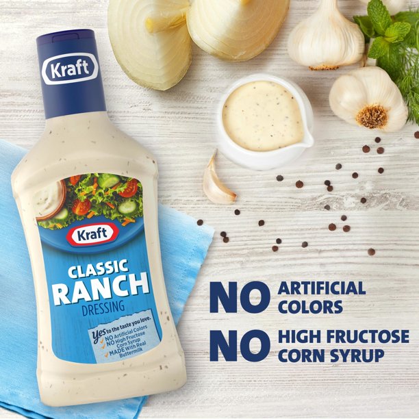 Sốt Salad Kraft Classic Ranch Dresing  473ml (16oz)