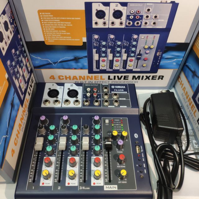 Mixer F4 Yamaha USB