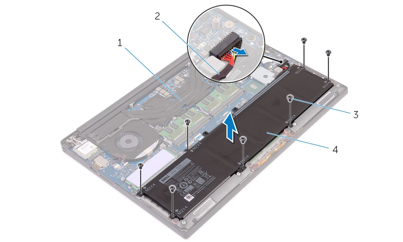 Pin Dell XPS 15 9550