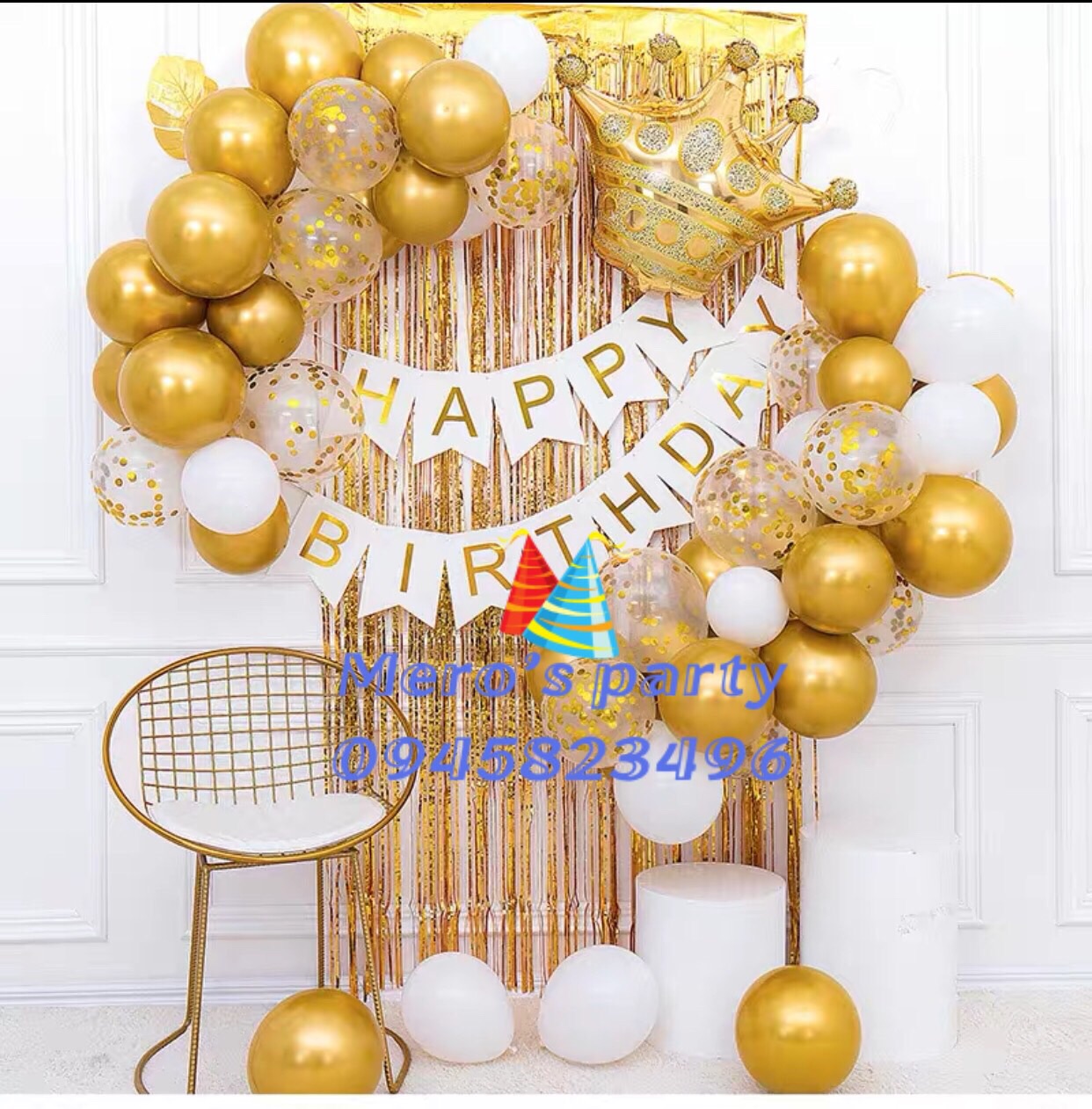 Set trang trí sinh Nhật bé trai, bé gái