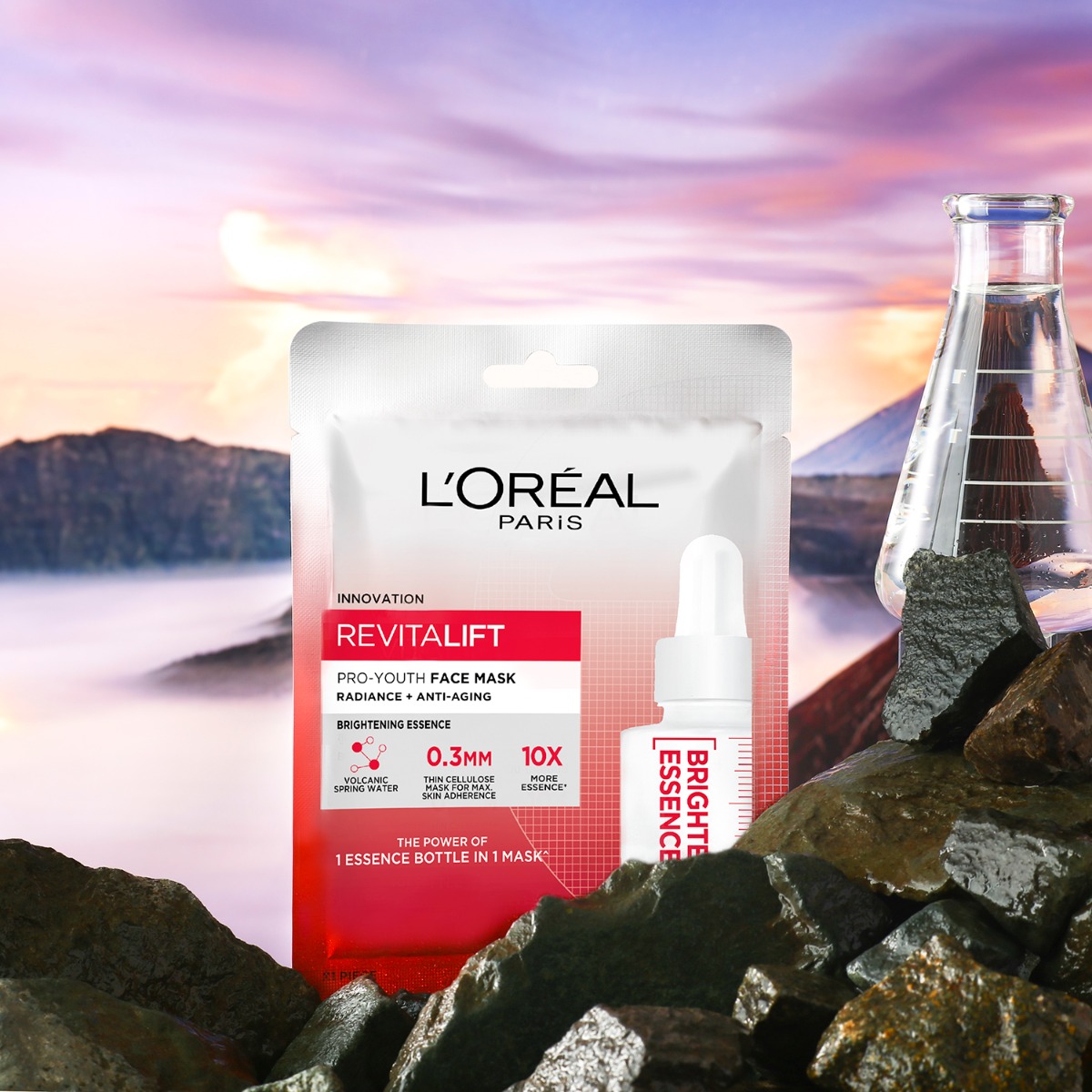 Mặt Nạ Giấy Dưỡng Chất Cô Đặc L'Oréal Paris Săn Chắc Da 30g