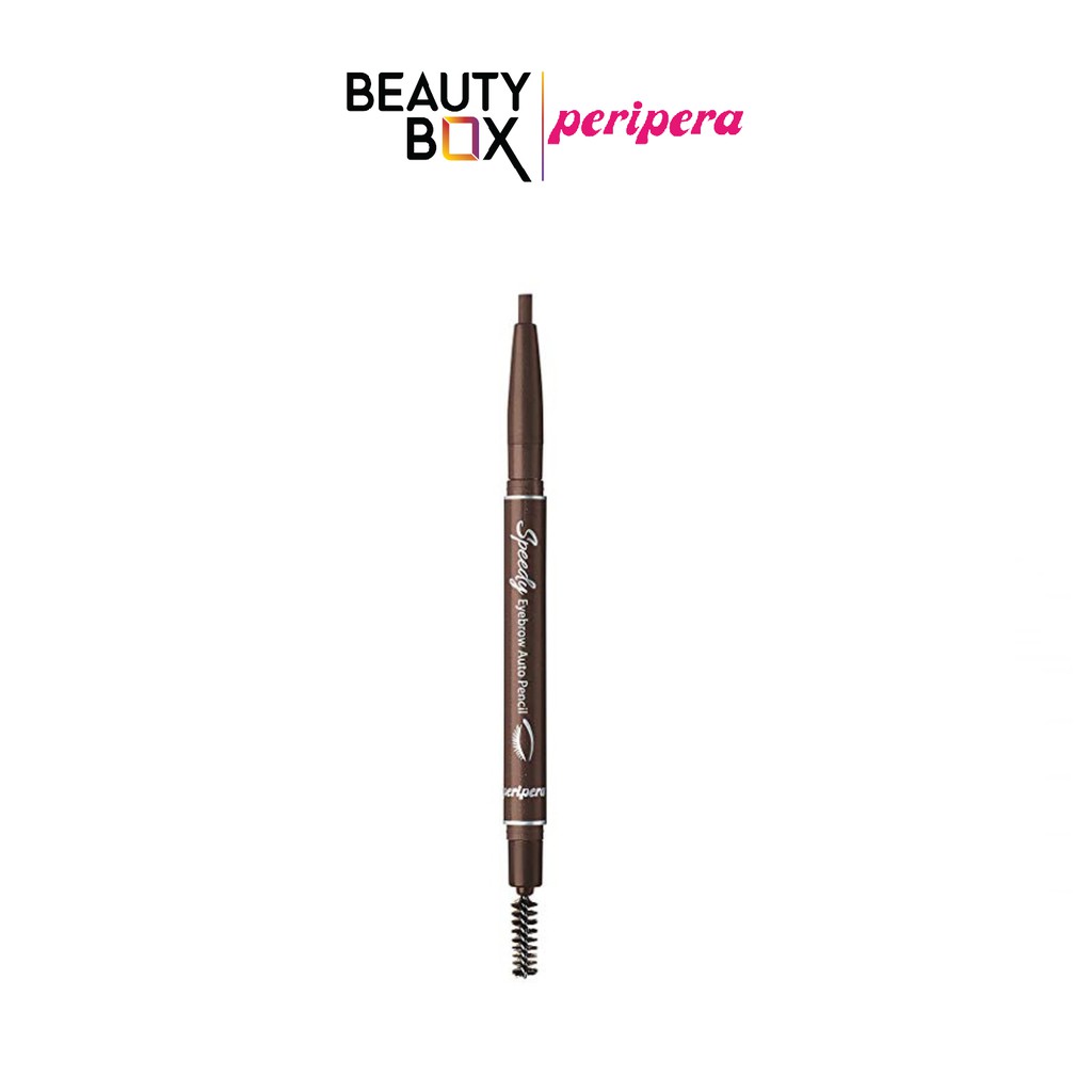 [Săn Sale] Chì Chân Mày Peripera Speedy Eyebrow Auto Pencil 0.14G