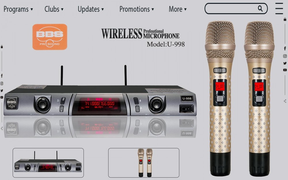 Micro Karaoke BBS U998
