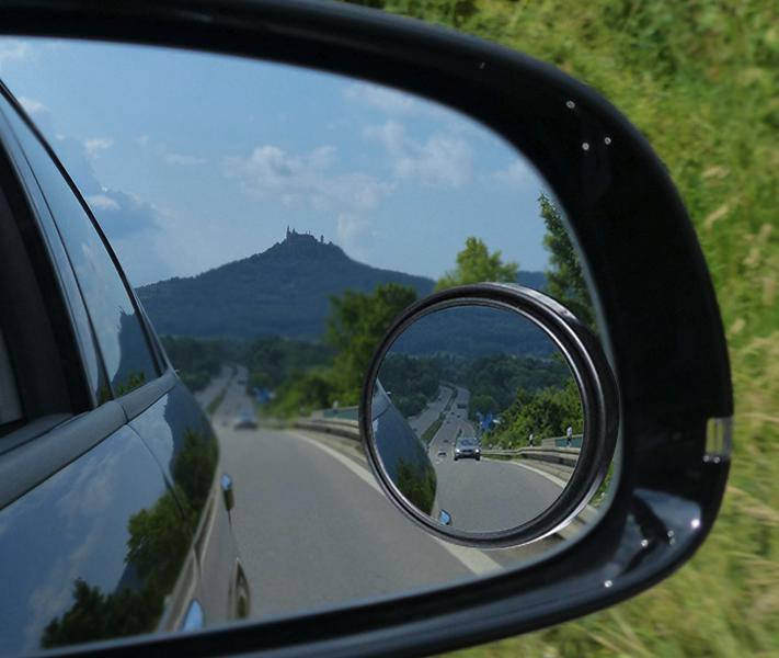 Gương Chiếu Hậu Lồi Nhỏ Tròn gắn Kính Ô Tô