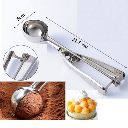 Muỗng Múc Kem Inox 4cm, 5cm, 6cm [ INOX CAO CẤP ]