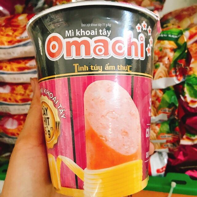Combo 3 Ly Mì Omachi Cốc Thịt Thật