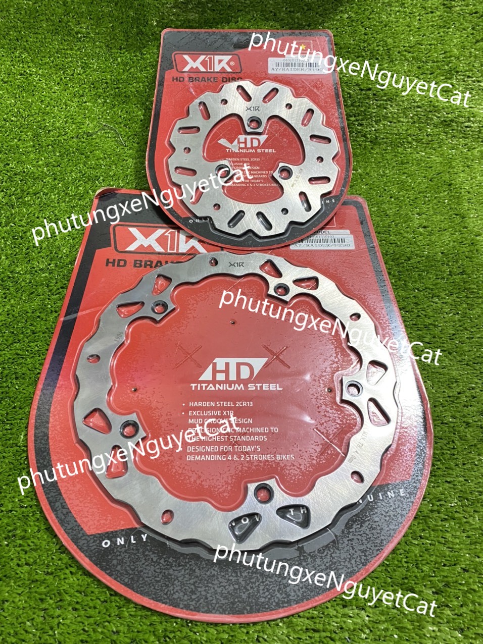 Cặp dĩa trước sau x1r Satria