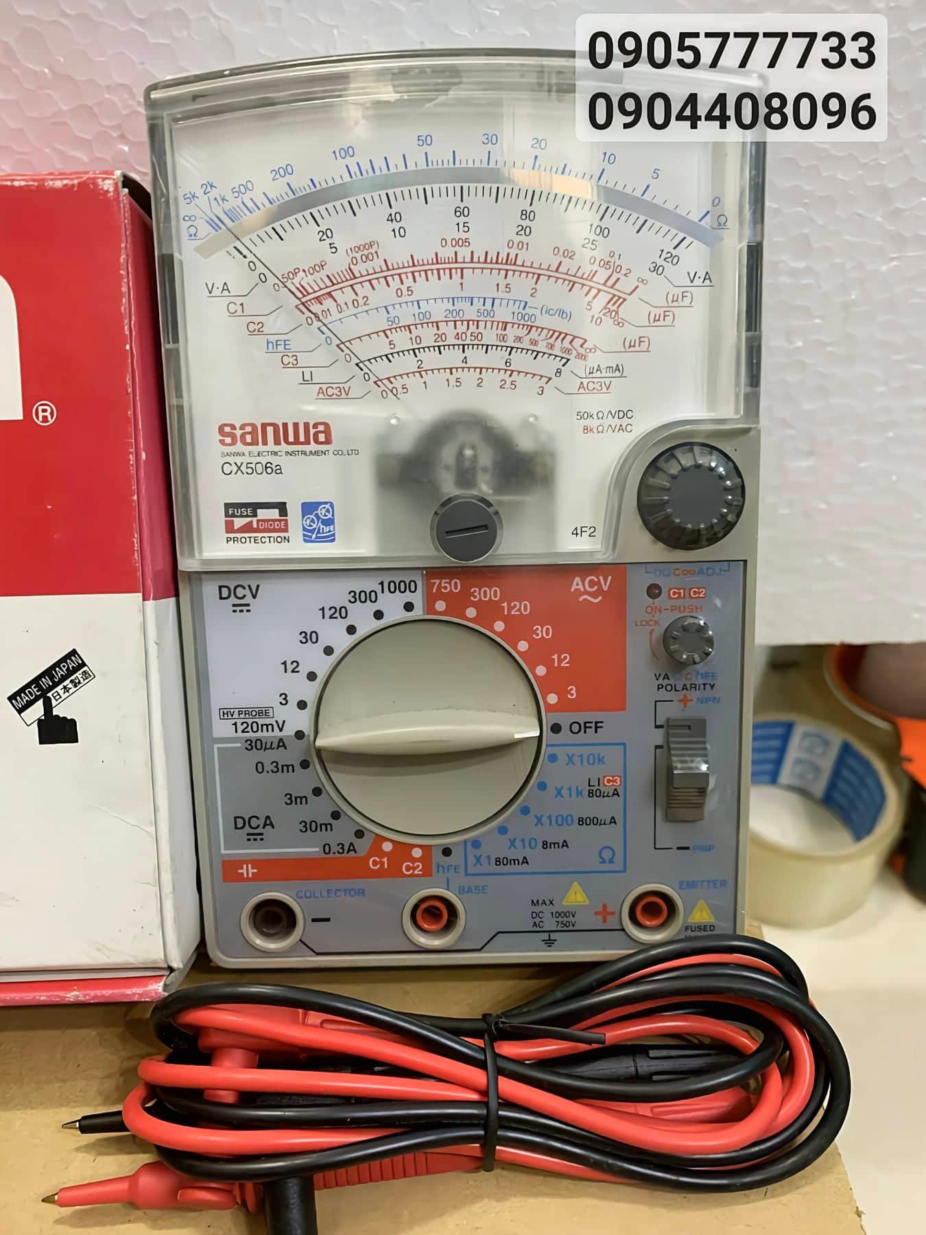 Đồng hồ vạn năng Sanwa CX506a