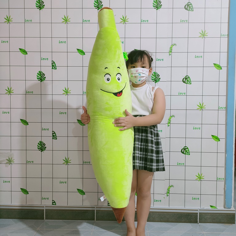 GỐI ÔM HÌNH TRÁI CHUỐI SIZE LỚN CHO BÉ