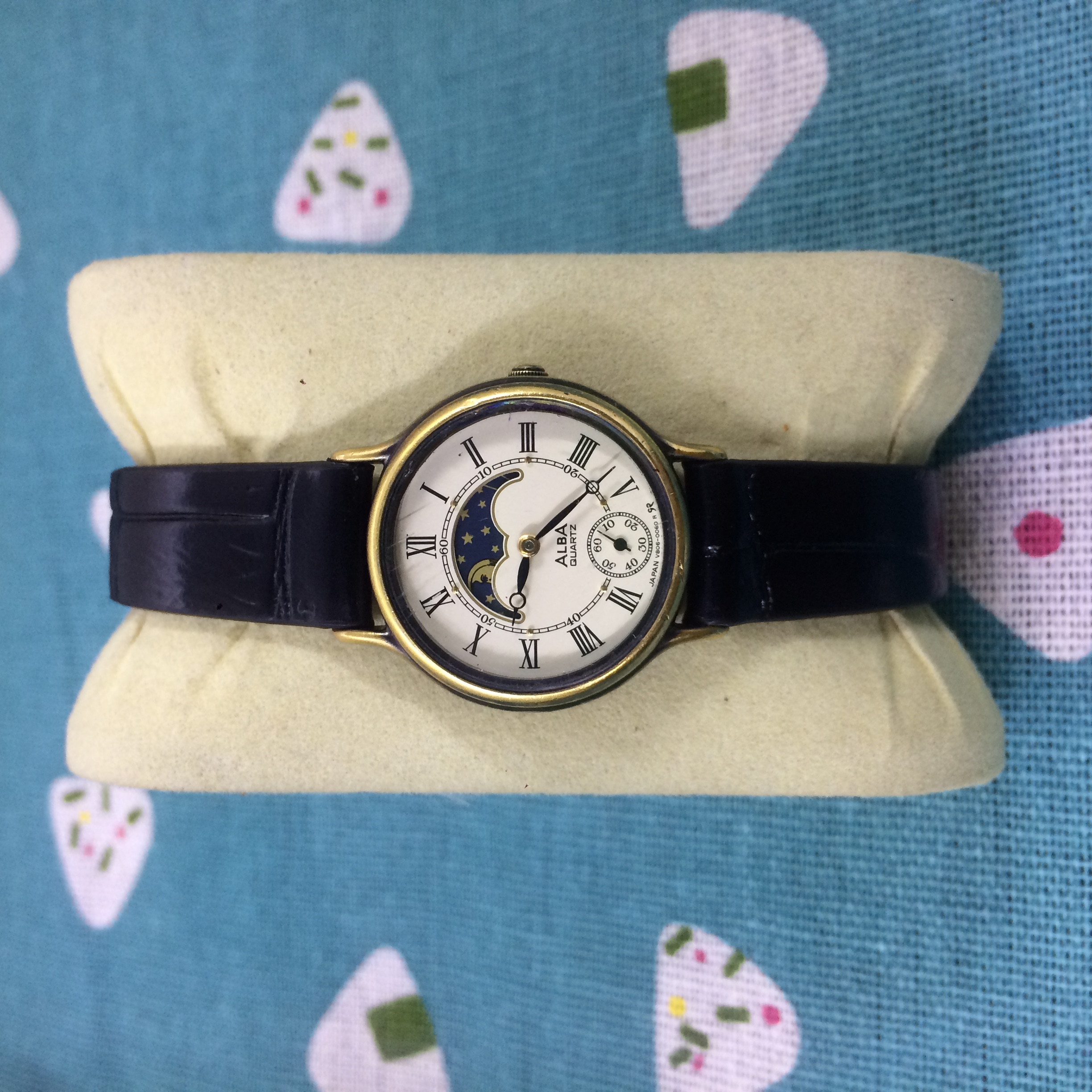 Đồng hồ nữ Alba trăng sao ngày Moon Phase