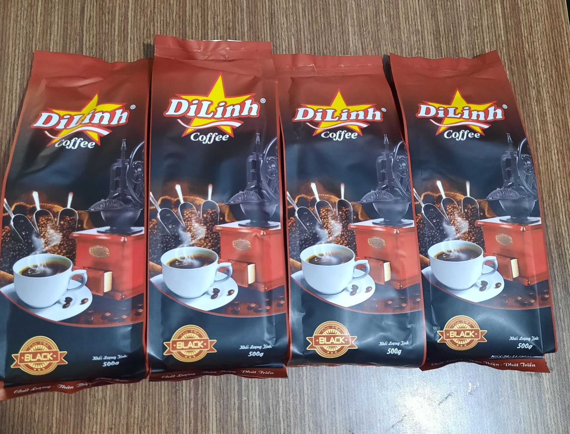 [QUÀ TẶNG] COMBO 5 GÓI CÀ PHÊ Thương hiệu DI LINH Coffee 500g