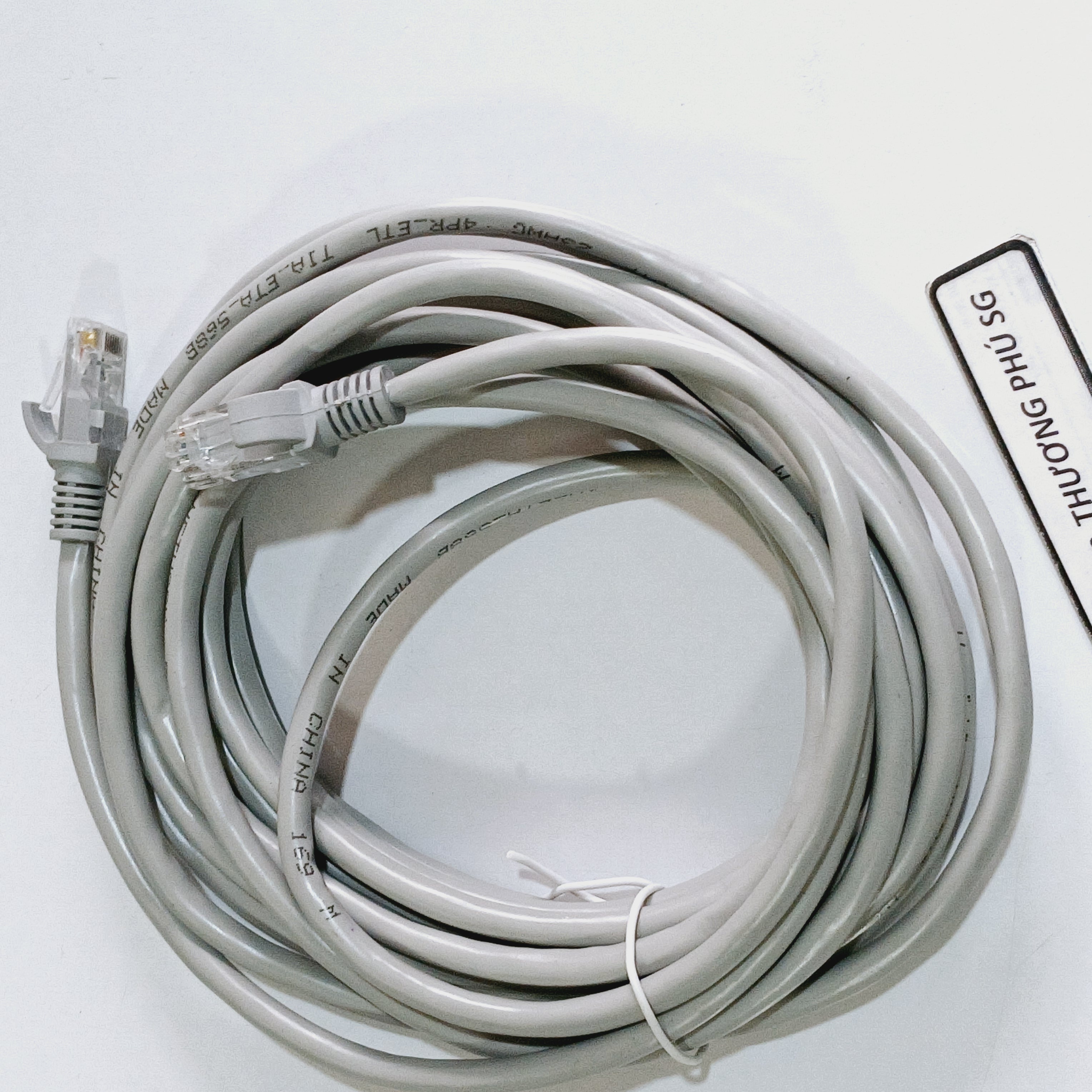 Cáp mạng 5m / 10m / 15m / 20m / 25m / 30m (Cable Lan CAT 5E, đầu đúc)