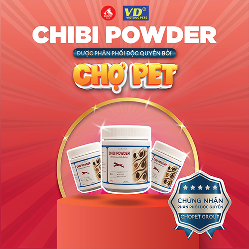 [HCM]Combo Canxi Nano + Chibi Powder cho chó mèo.
