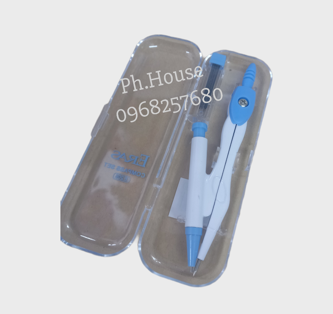 Compa Chì Kim Học Tập, Compa Chì Bấm Cho Học Sinh
