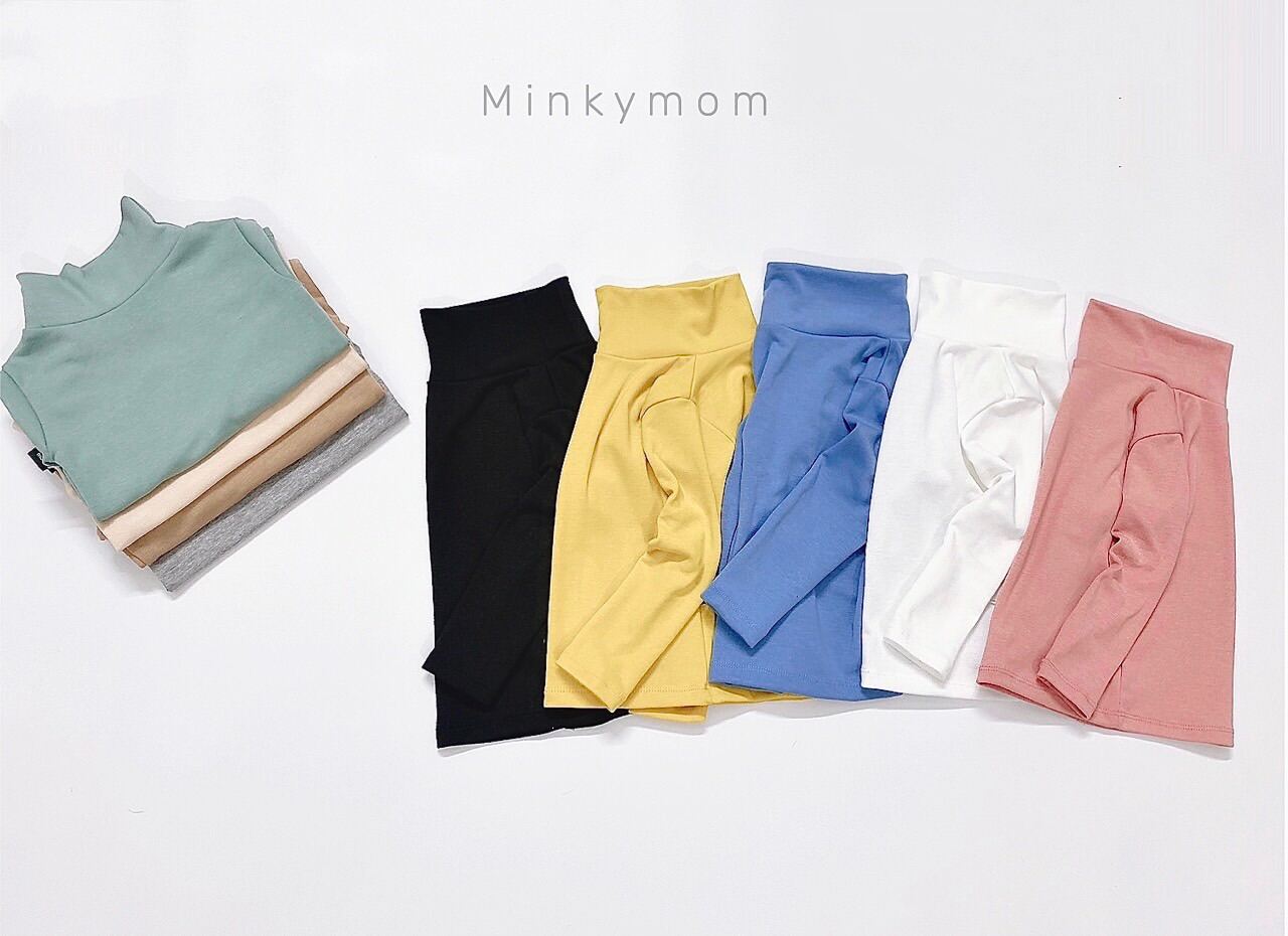 ÁO COTTON LEN CỔ 7P SIÊU DÀY DẶN CHO BÉ
