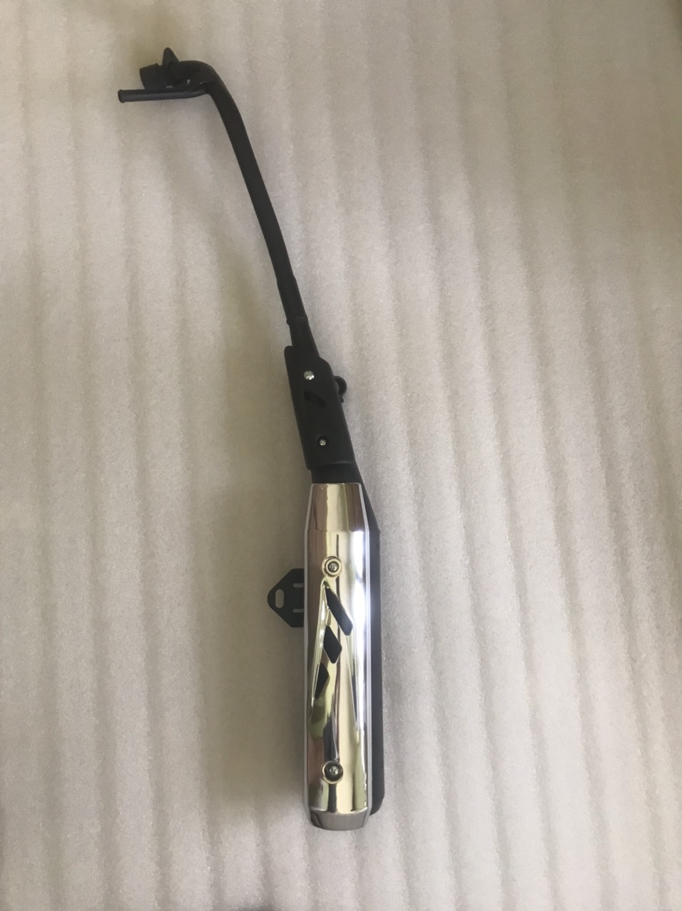 PÔ-ỐNG XẢ XE MÁY YAMAHA SIRIUS NHẬT CÓ VÒI LOẠI 1 RÁP ZIN THEO XE KHÔNG CHẾ CHÁO