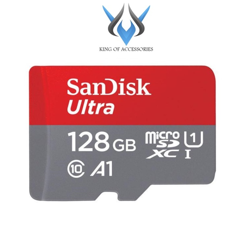Thẻ nhớ MicroSDXC SanDisk Ultra A1 128GB Class 10 U1 100MB/s - box Hoa (Đỏ) - Phụ Kiện 1986
