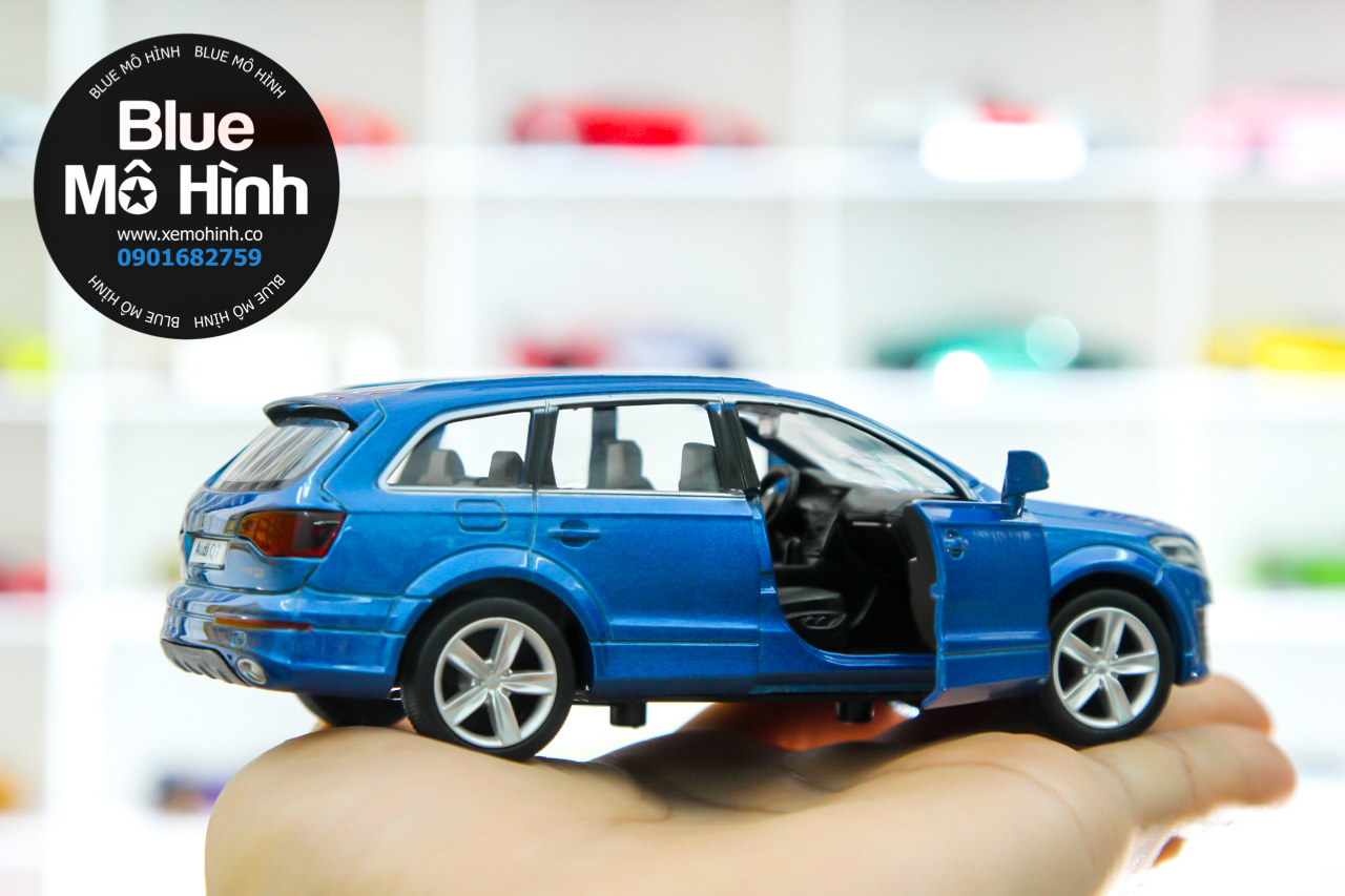 Blue mô hình | Xe mô hình Audi Q7 SUV 1:36