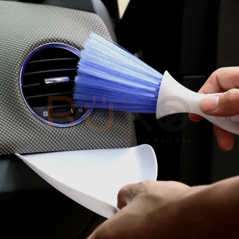 Chổi nhựa mini quét bụi vệ sinh ô tô