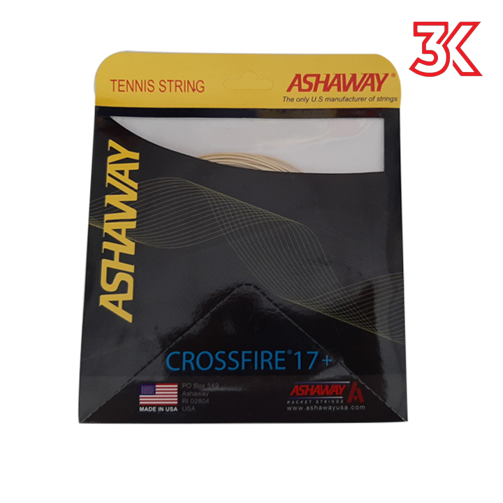 Dây Cước Vợt Tennis Ashaway Crossfire 17 (Loại 2 sợi)