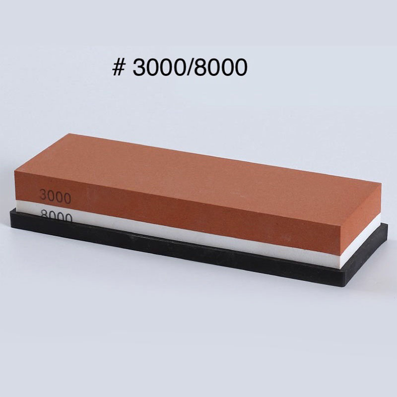 Đá bùn mài dao siêu mịn siêu bén độ nhám 3000-8000 | đá mài dao kéo 2 mặt bằng tay kiểu nhật