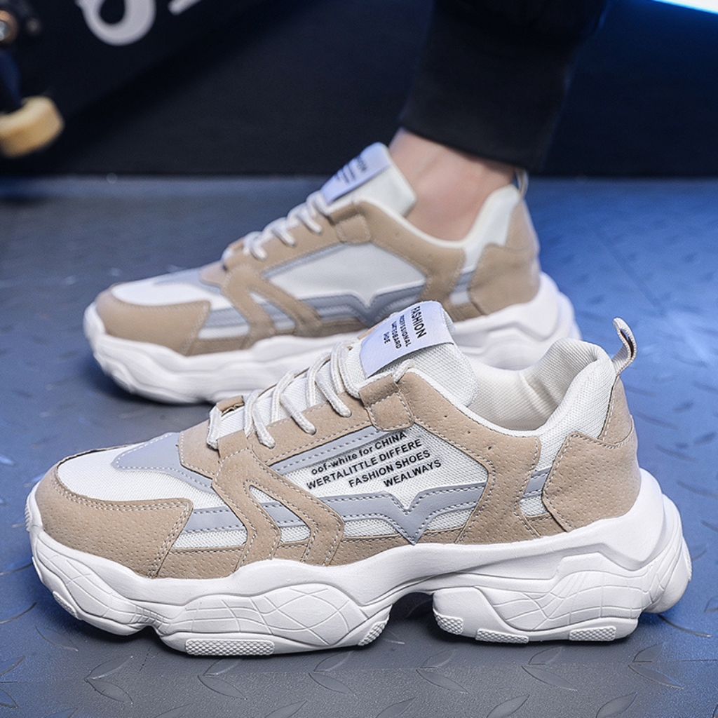 Giày sneaker nam Ulzzang đế tăng chiều cao cá tính