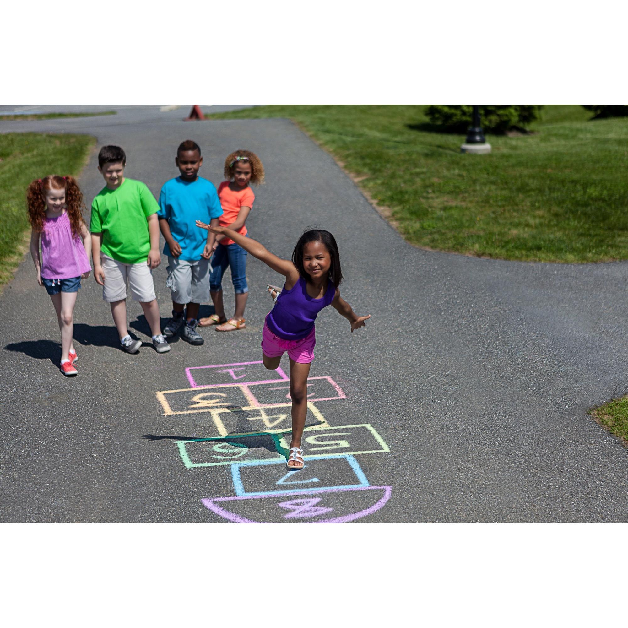 [HCM]HỘP 48 VIÊN PHẤN MÀU CRAYOLA WASHABLE SIDEWALK CHALK (RỬA ĐƯỢC)
