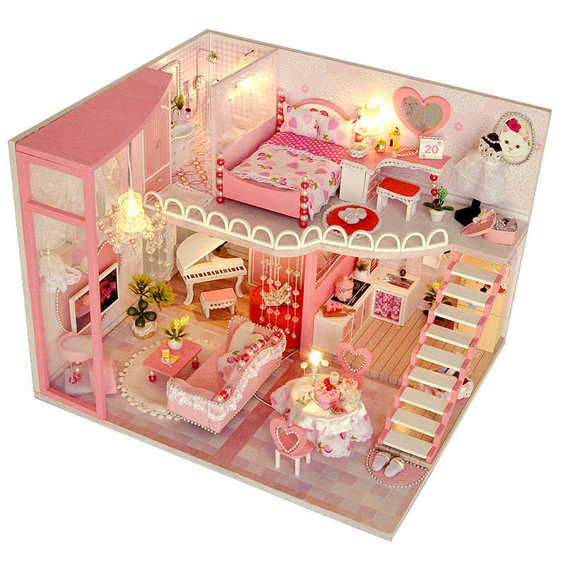 Mô hình nhà búp bê diy house -TD40