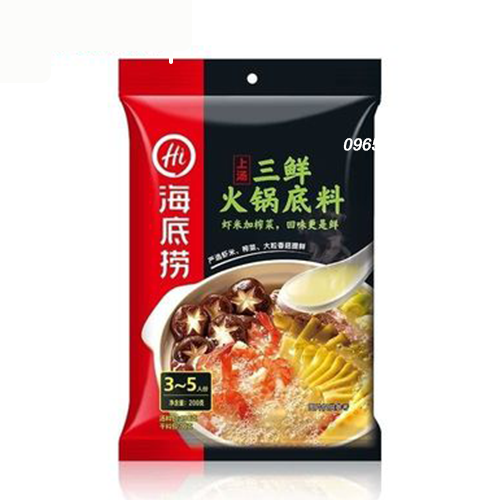 Lẩu Nấm Tôm Haidilao 200g