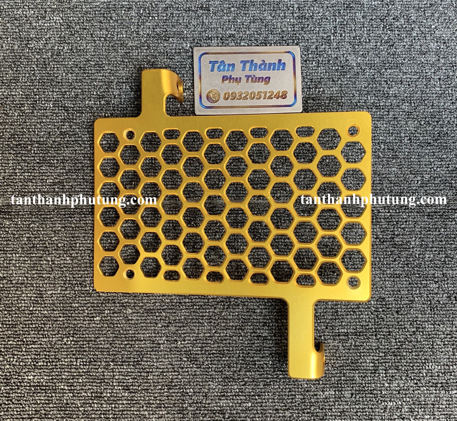 Két nước nhôm cnc exciter 155