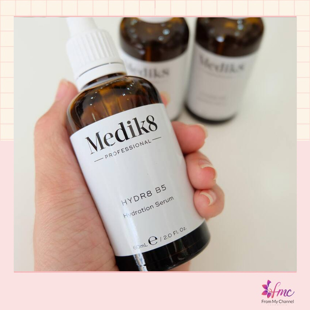 [MUA 1 TẶNG 1] Serum cấp Ẩm Phục Hồi da Medik8 Hydr8 B5 Liquid Rehydration 30ml/60ml + Tặng 1 túi chườm giảm đau bụng