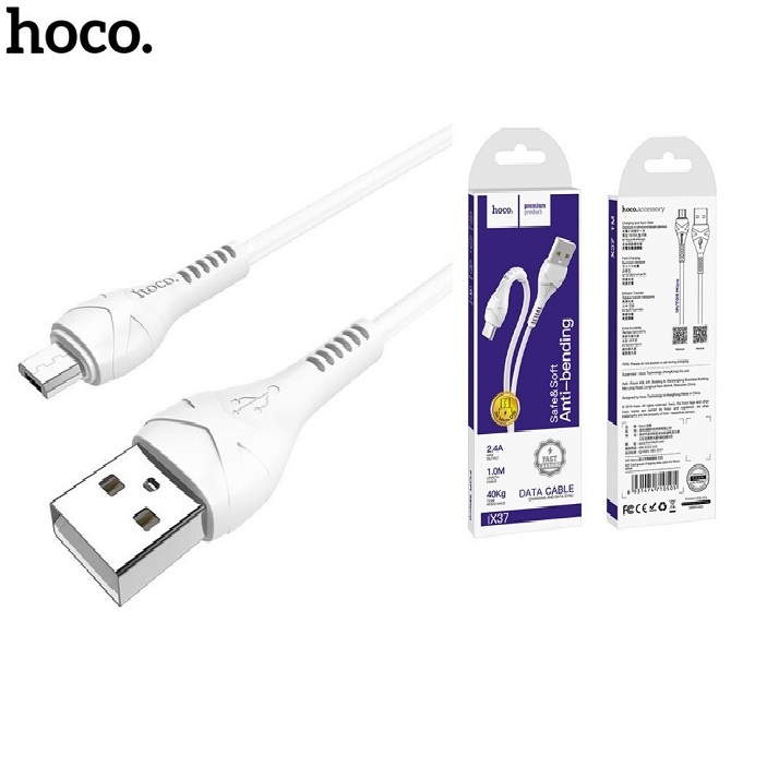(Commitment delivery standard) charger cord copper core 3 type type-c, micro, lightning iPhone HoCo X37 type good-cap SAC-wire SAC-Sam Sung-type-c-day SAC multi-purpose apple