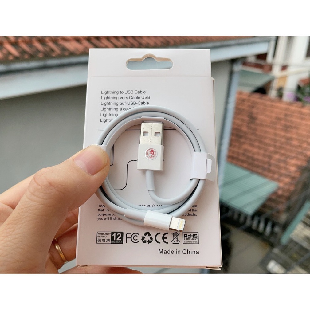 CAP04 - Cáp IPhone foxconn 8IC Full Box trắng