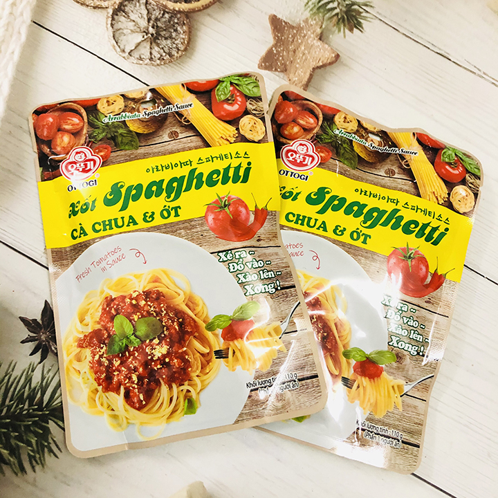 Sốt Cà Chua Nấu Mì Spaghetti Gói 110g