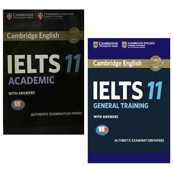 Fahasa - Combo Sách Hay Cambridge Ielts 11 (Bộ 2 Tập)