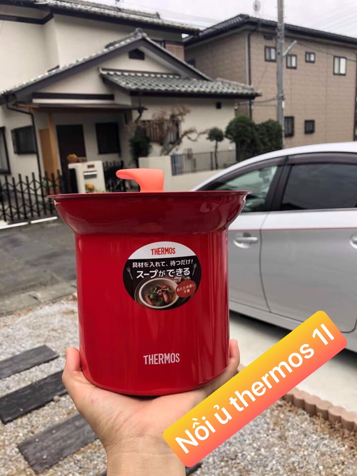 Nồi ủ chân không Thermos 1l Nhật Bản