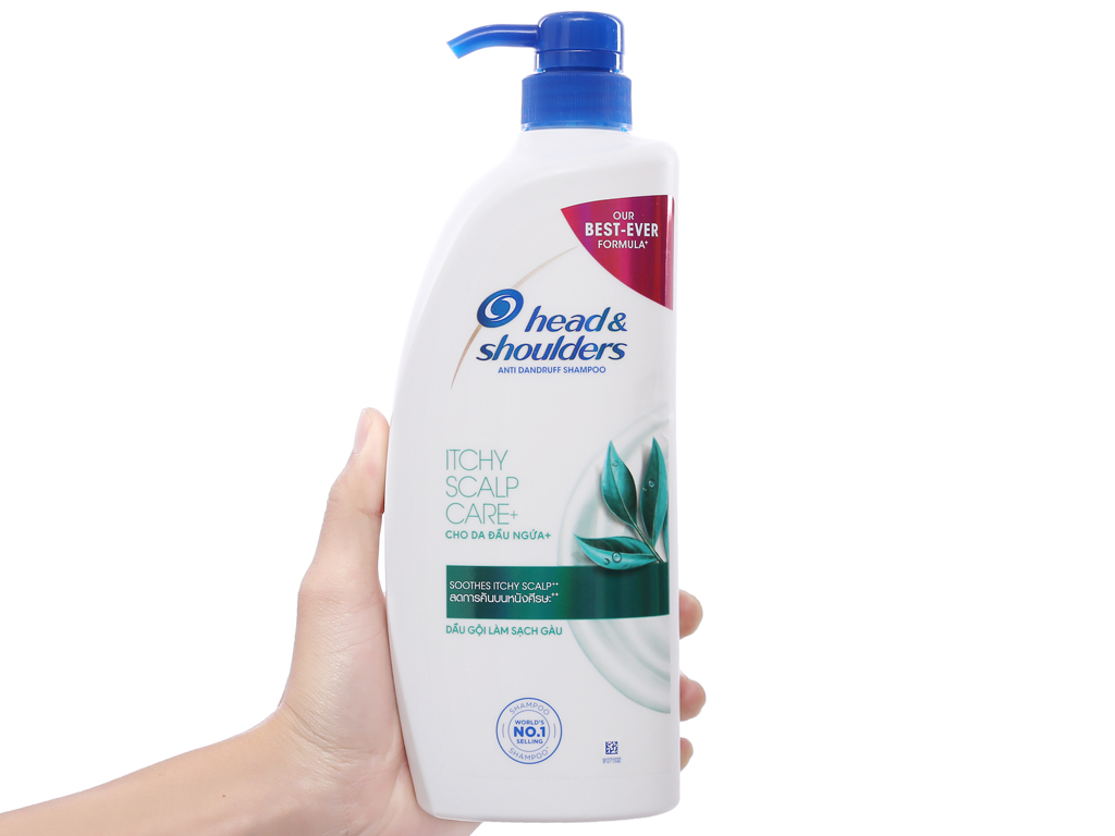 Dầu gội sạch gàu Head & Shoulders cho da đầu ngứa 850ml